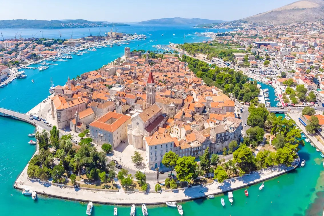 aerial-view-of-trogir-croatia 1